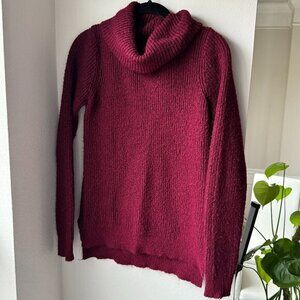 Lety & Me Maroon Woven Sweater